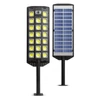 Kép 3/6 - Szolár fali reflektor - 520 SMD LED - 3000 lm - 20W - 4500 mAh - IP65