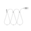 Kép 3/5 - Mágneses adatkábel - MicroUSB - 2A - fehér