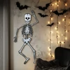 Kép 1/3 - Halloween-i dekoráció - csontváz - habszivacs - 85 x 18 cm