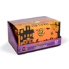 Kép 3/4 - Halloween-i LED gyertya dekoráció - sírkő - narancs LED - 3 x LR1130 - 5 x 5 x 10 cm