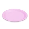 Kép 2/2 - Papírtányér szett - rózsaszín - 23 cm - 12 db / csomag