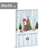Kép 1/2 - LED-es fali kép - kalendárium - 3 melegfehér LED - 30 x 50 cm