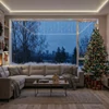 Kép 3/4 - Fényfüzér függöny - 15 m - 600 LED - 220-240V - 6W - átlátszó kábel