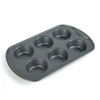 Kép 1/4 - Baker’s Secret Classic Line 6 darabos muffin sütőforma - 31,3 x 18,6 x 3,6 cm