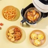Kép 5/8 - Air fryer sütőpapír - olaj nélküli sütőhöz - kör - 23 cm - 50 db / csomag