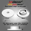 Kép 1/4 - K-50-LP 50cm kör álmennyezet sziget test 6W-12W-18W LED panelekhez