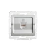 Kép 1/2 - Szimpla számítógép-csatlakozó (RJ45Cat 6 Jack) LOGI