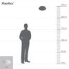 Kép 5/6 - Mennyezeti LED lámpa DABA N LED SMD