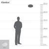 Kép 12/13 - Mennyezeti LED lámpa VARSO LED