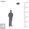 Kép 8/9 - Mennyezeti LED lámpa VARSO LED