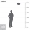 Kép 13/14 - Mennyezeti LED lámpa VARSO LED