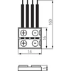 Kép 4/4 - Összekötő LED szalagokhoz CONNECTOR RGB