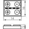 Kép 3/3 - Összekötő LED szalagokhoz CONNECTOR RGB
