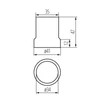 Kép 3/3 - Fényforrás foglalat HLDR-E27