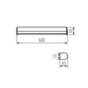 Kép 8/8 - LED IP44 fali lámpatest ROLSO