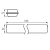 Kép 3/3 - Por- és páramentes LED-lámpatest FUTURIO LED 28W 1180mm