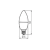 Kép 2/3 - LED fényforrás C35 N