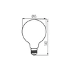 Kép 4/4 - LED fényforrás XLED G95 SW