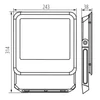 Kép 9/9 - LED-es reflektor IQ-LED FL