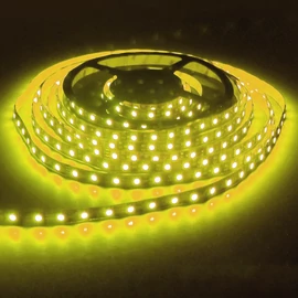 Kültéri Ledszalag 4,8W/m Sárga 60LED/méter
