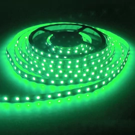 Kültéri Ledszalag 4,8W/m Zöld 60LED/méter