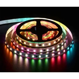 Beltéri Ledszalag Színváltós és meleg fehér 9W/m RGB+Meleg (RGBW) fehér 30LED/méter