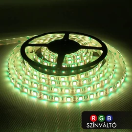 Kültéri Ledszalag Színváltós 14,4W/m RGB 60LED/méter