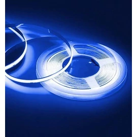 COB LED szalag 384LED/m 12V 10W 8mm IP20 KÉK