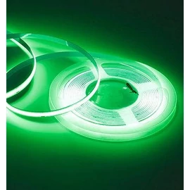 COB LED szalag 384LED/m 12V 10W 8mm IP20 ZÖLD