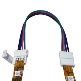 Összekötő 10mm széles RGB Ledszalaghoz (pattintós)