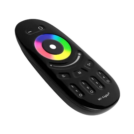 RGB és RGBW távirányító , Dimmer , 4 csoport (zóna) , group control , fekete