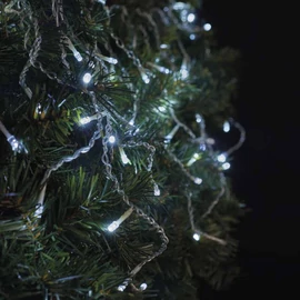 CNT - KARÁCSONYI FÉNYF JÉGCSAP 100LED IP44 ÁTK HIDEGF/VILLOG