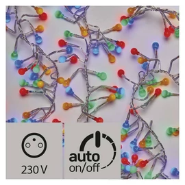 KARÁCSONYI FÉNYF CHERRY SÜNI 2.4M 288LED IP44 IDŐZÍTŐ SZÍNES