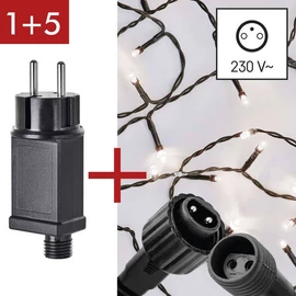 CNT - START KIT 10M, 100LED, IP44,12W, HIDEG  FEH