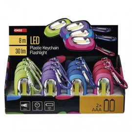EMOS COB LED kulcstartó 12db, display box