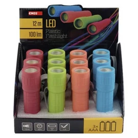 EMOS COB LED zseblámpa 1W 100lm 12db, display box
