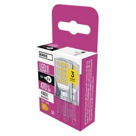 LED izzó Classic JC / G9 / 4 W (40 W) / 470 lm / természetes fehér