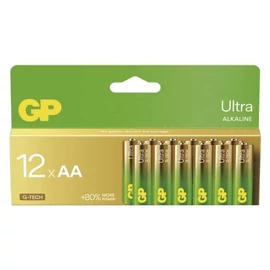 GP Ultra Alkáli elem AA 12db