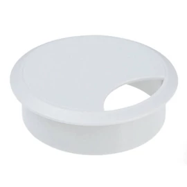 Kábelbevezető asztalba 59 mm Ø fehér