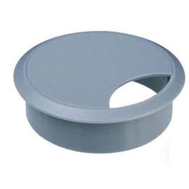 Kábelbevezető asztalba 59 mm Ø szürke