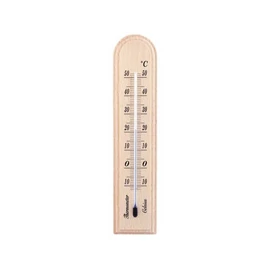 Hőmérő beltéri fa 40x150mm natur 3000020 3000020