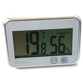 Hőmérő / higrométer digitális, fehér 3003618