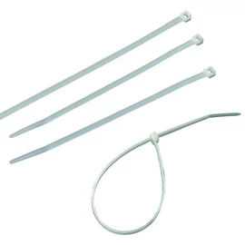 Kábelkötegelő, 370x7.6mm, fehér, 25db 6542H