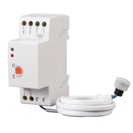 alkonykapcsoló sínre szerelhető 20A <2-100LUX IP20/65 7458H