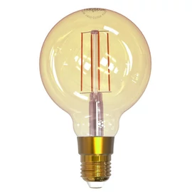 L2H Pro E27 5.5W 470lm okos izzó balon filament 1800-2700K G95 8010H
