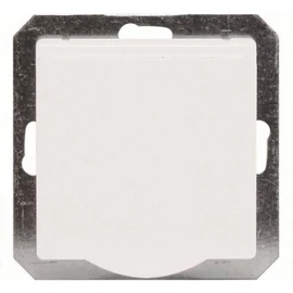 OPAL dugalj, egyes, keret nélkül, földelt csapfedeles, fehér 8706H