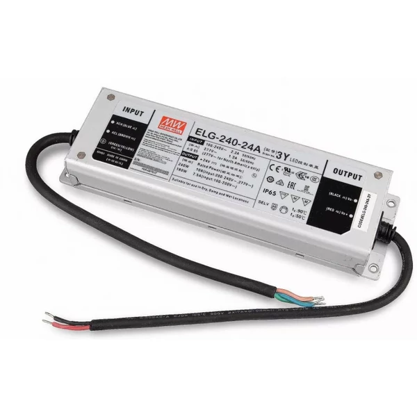 MEANWELL 240W 24V Egyenfeszültségű stabilizált Fémházas kültéri tápegység