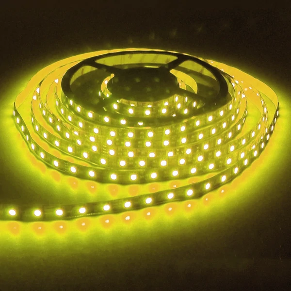 Kültéri Ledszalag 4,8W/m Sárga 60LED/méter