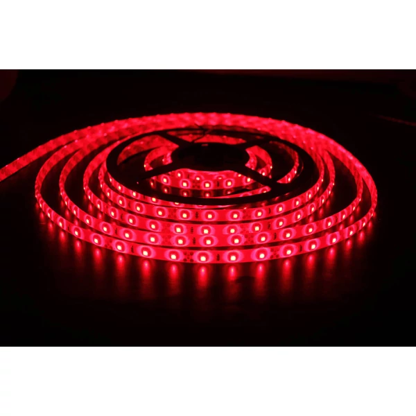 Kültéri Ledszalag 4,8W/m Piros 60LED/méter