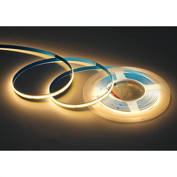 COB LED szalag 384LED/m 12V 10W 8mm 1000lm IP20 3000K